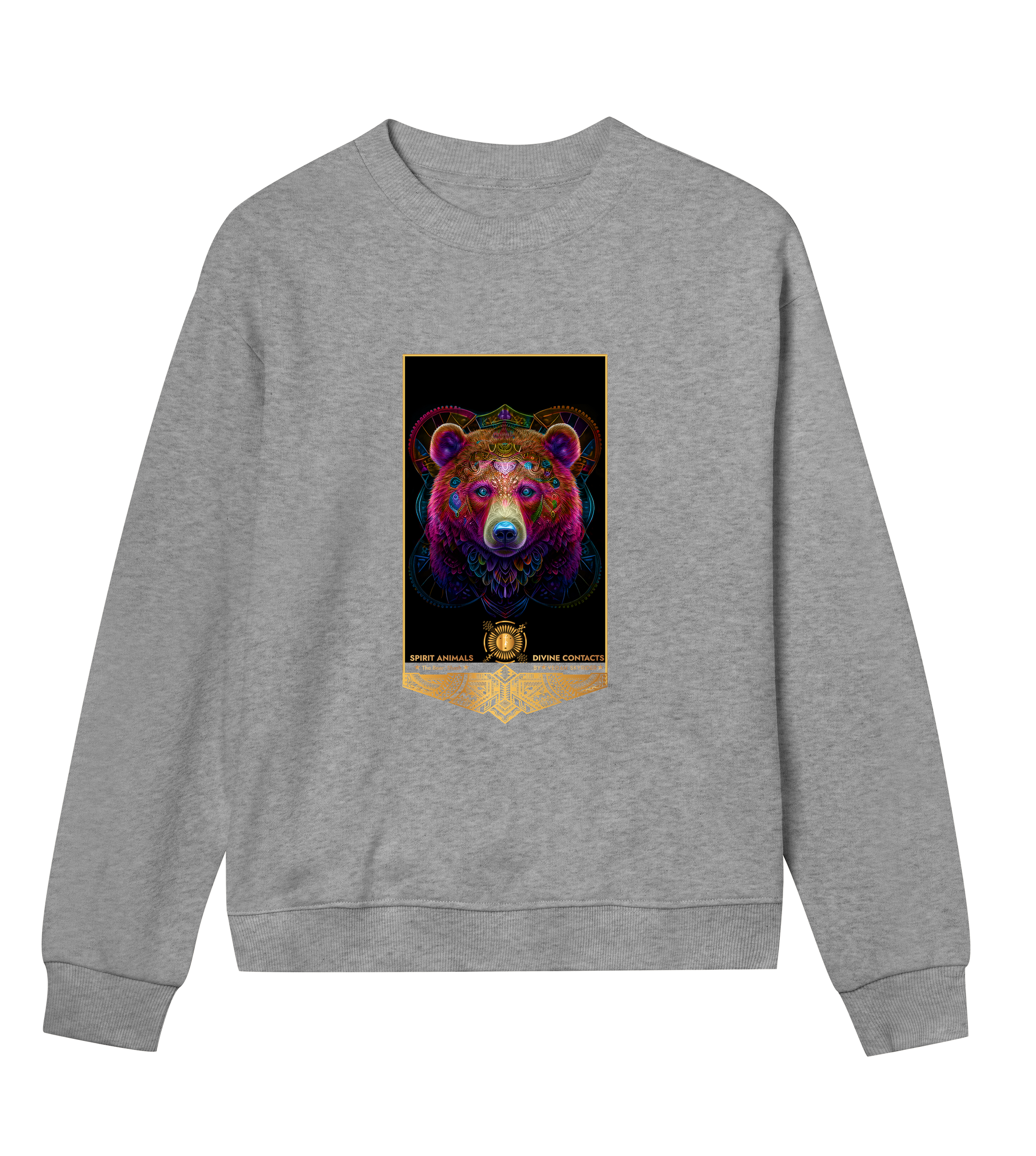 Cosmic Bear Womens Sweatshirt