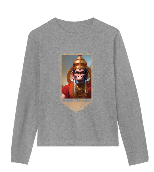 Hanuman Celestial Womans Regular Long Sleeve T-shirt