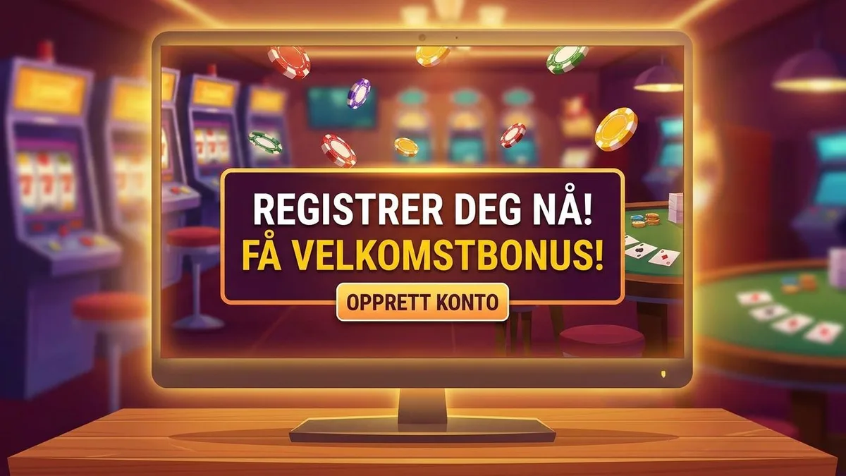 Registrer deg med bonus