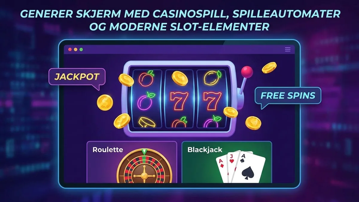 Casinospill og spilleautomater
