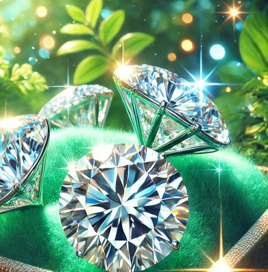 The Sustainable Sparkle: Moissanite Diamonds and Their Impact