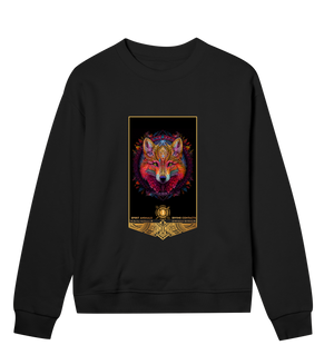 Cosmic Fox Womens Sweatshirt