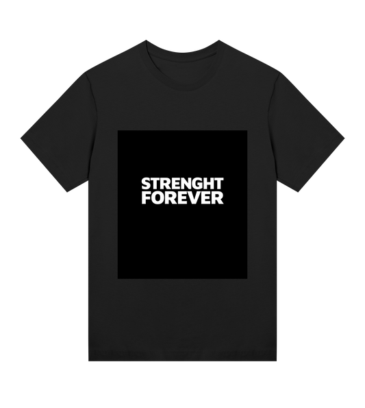 womens.black-strenght-forever-t-shirt