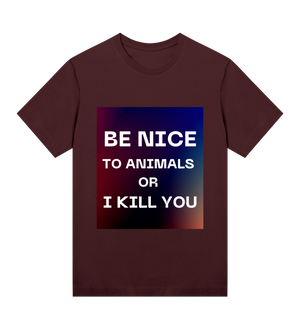 womens.brown.be-nice-to-animals-or-i-kill-you-design