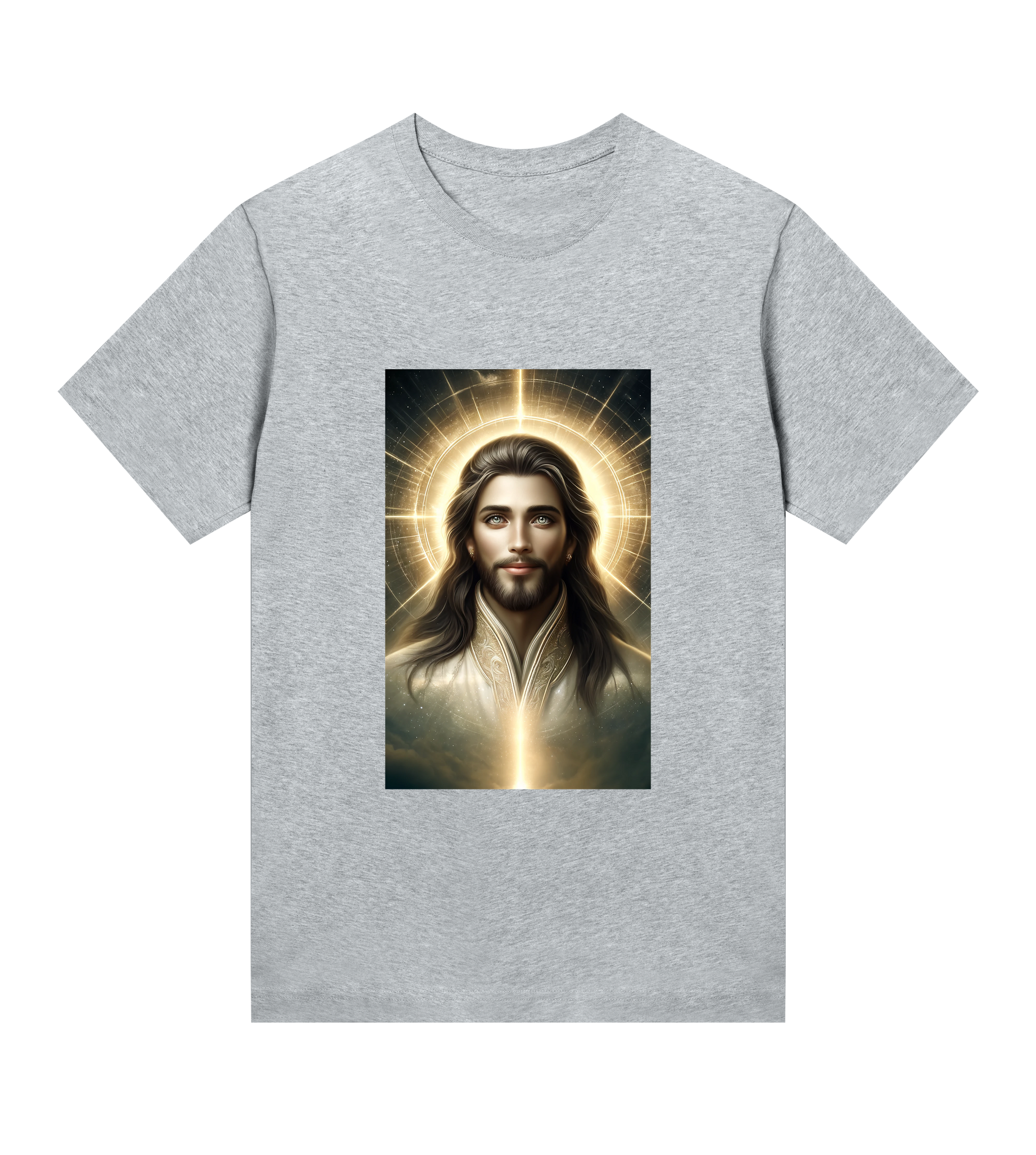 grey-womens-t-shirt-with-jesus-motive