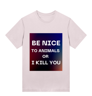 pink-be-nice-to-animals-womens-t-shirt