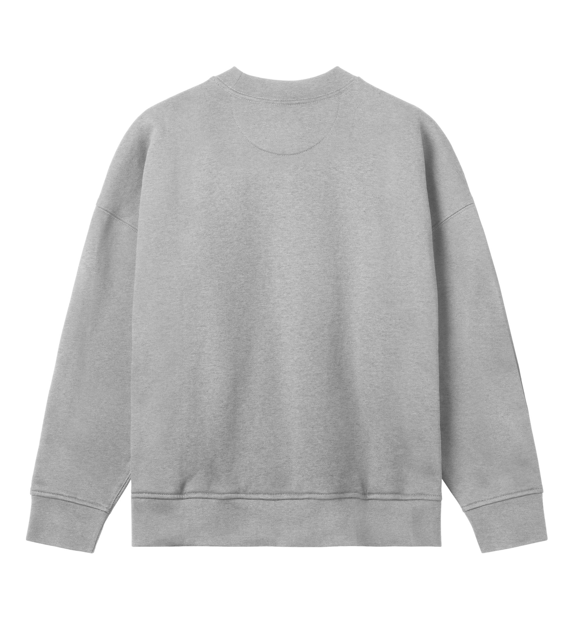 Women's Boxy Sweatshirt with Golden Triangle Symbol