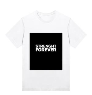 womens-white-strenght-forever-t-shirt