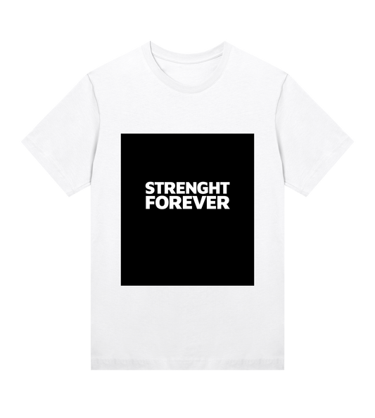 womens-white-strenght-forever-t-shirt