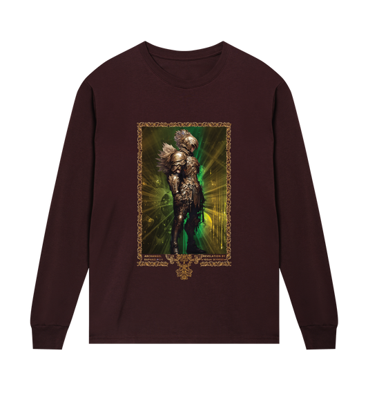 Archangel Raphael Mens Long Sleeve Tee V.2