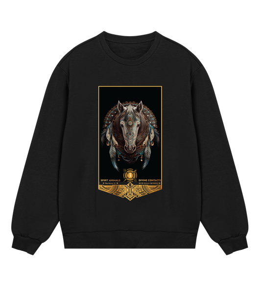 Spirit Animal Horse Mens Sweatshirt