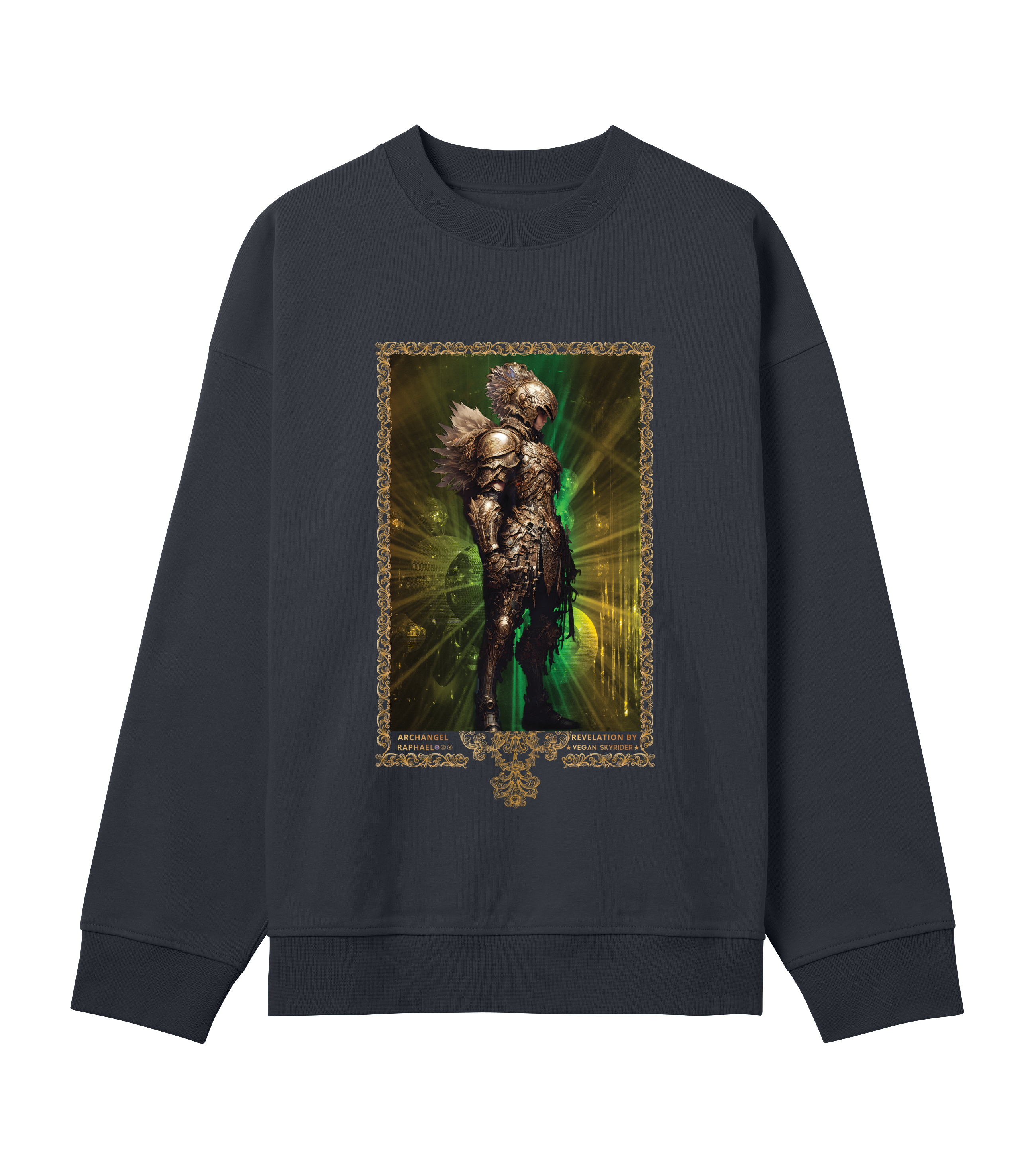 Archangel Raphael Mens Boxy Sweatshirt v.2
