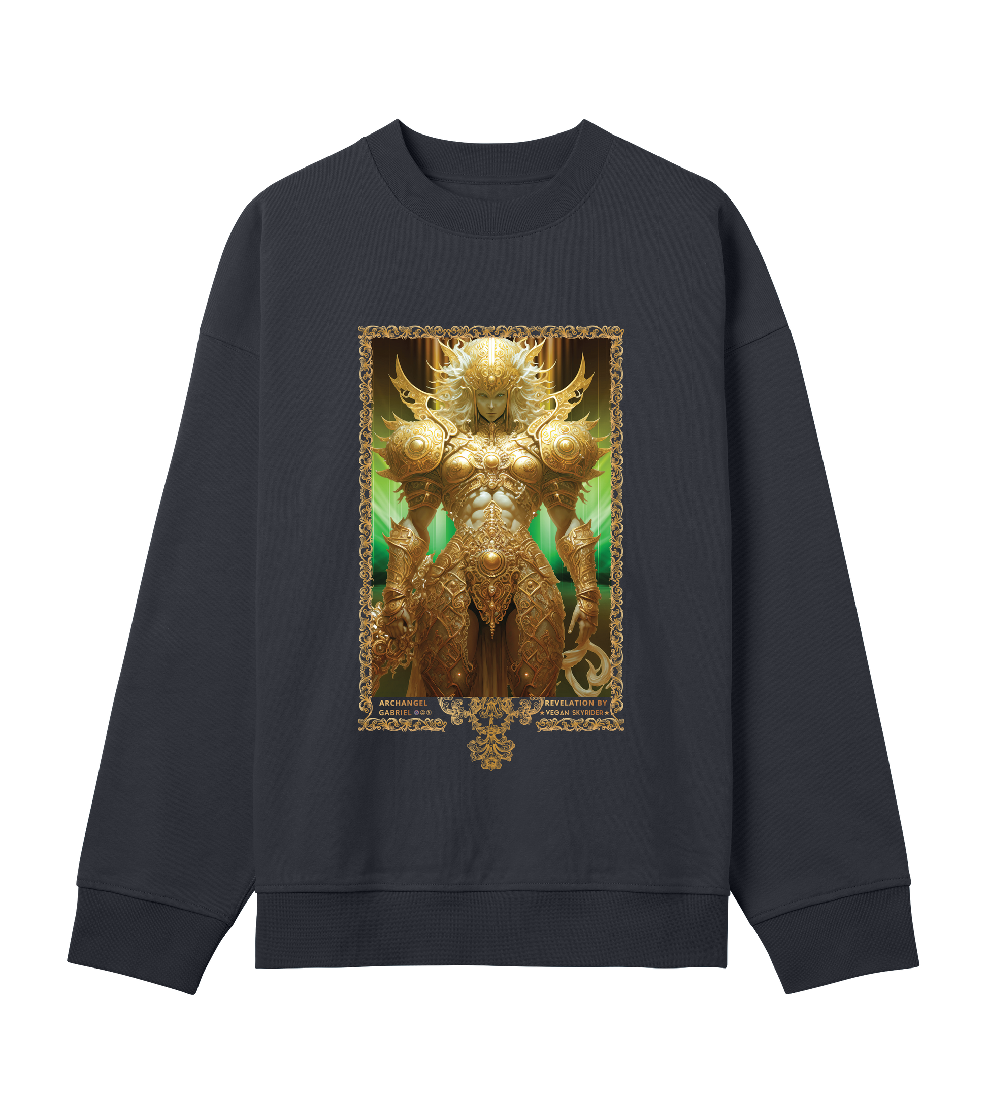 Archangel Gabriel Mens Boxy Sweatshirt V.2