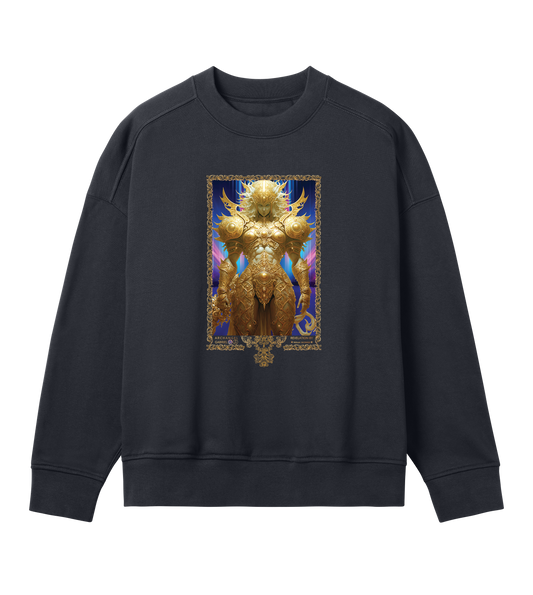 Archangel Gabriel Womens Oversized Sweatshirt