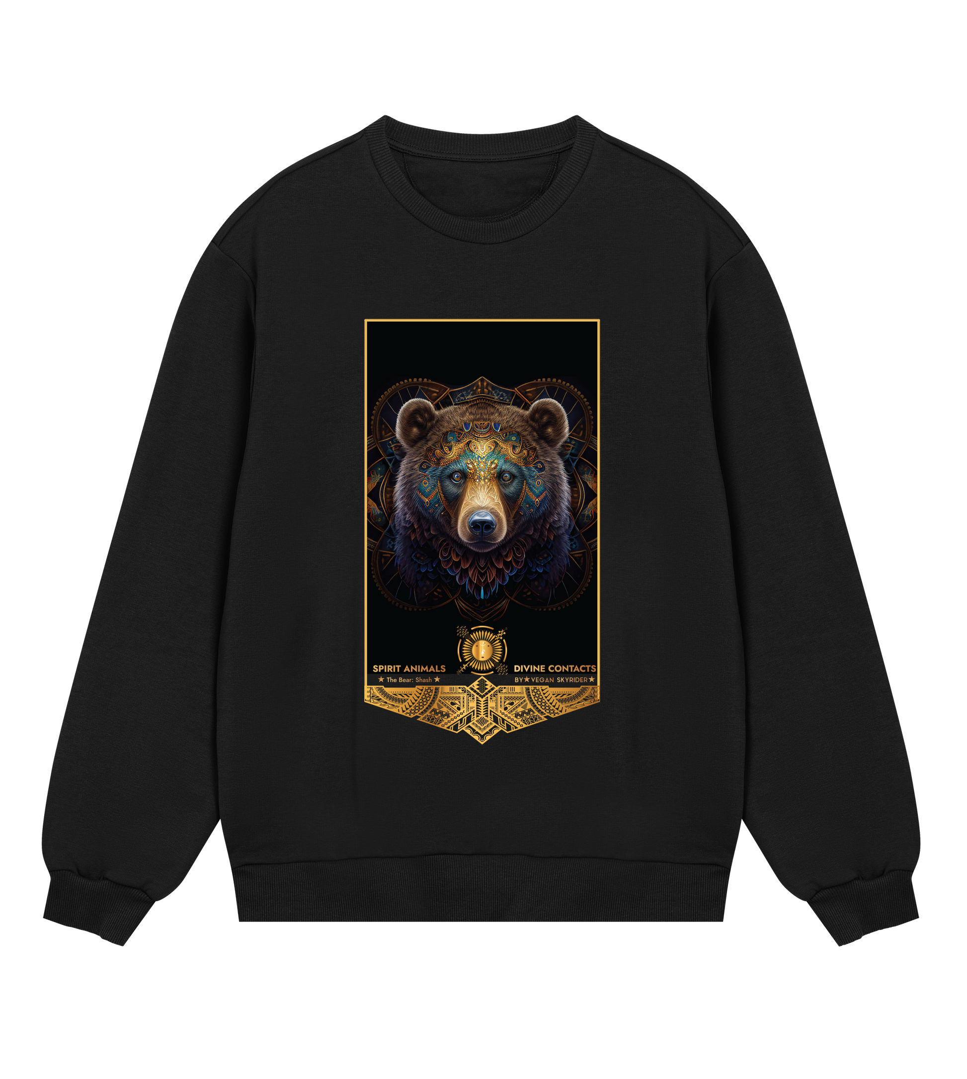 Bear Spirit Animal Mens Sweatshirt