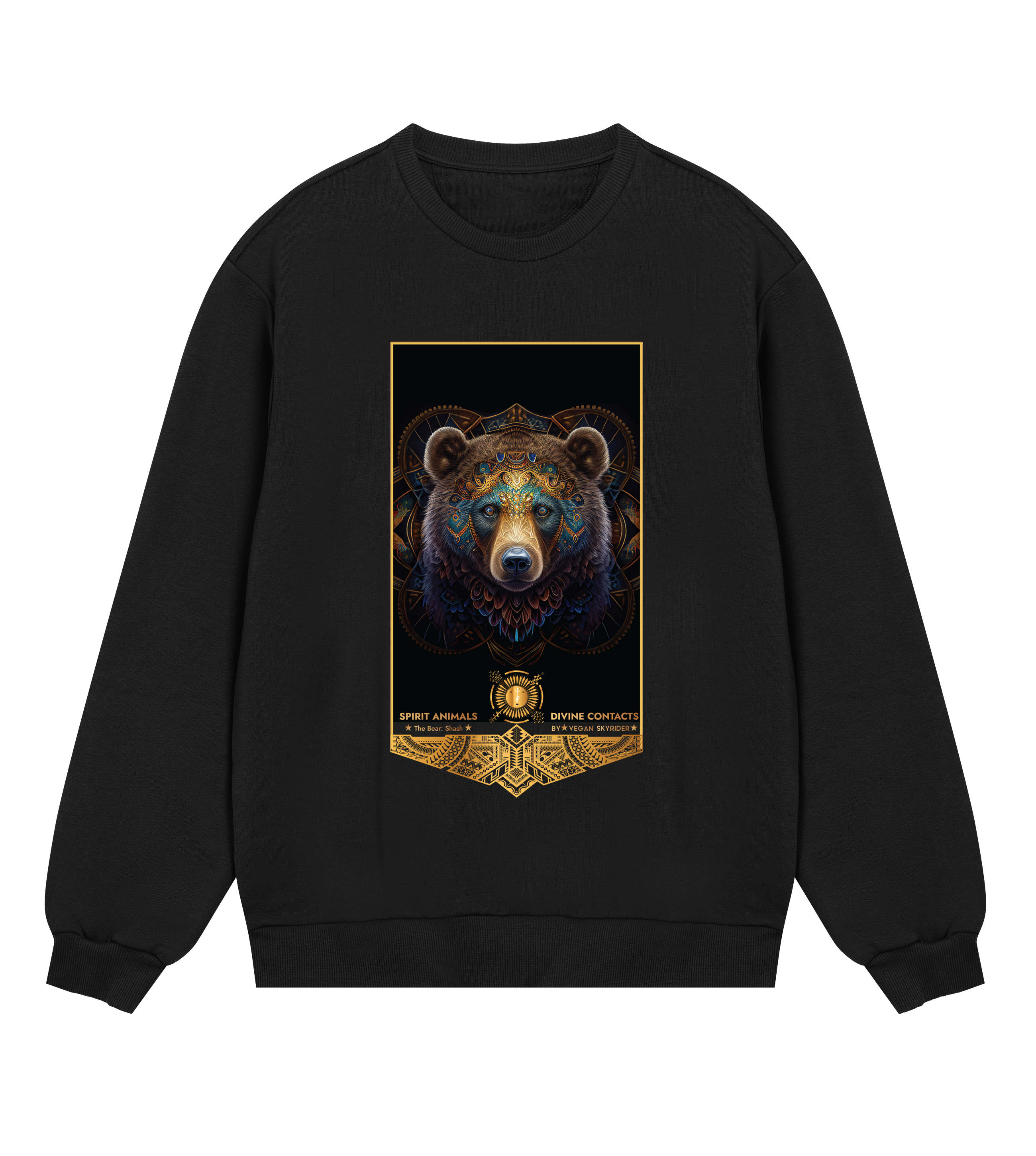 Bear Spirit Animal Mens Sweatshirt