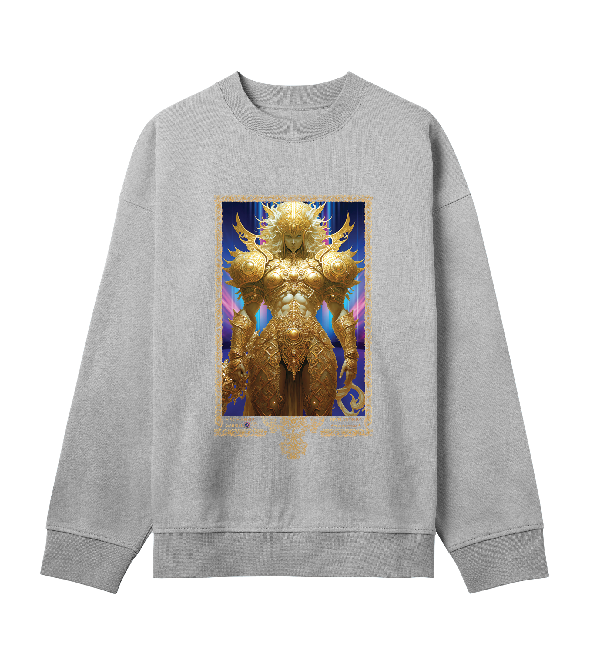 Archangel Gabriel Mens Boxy Sweatshirt