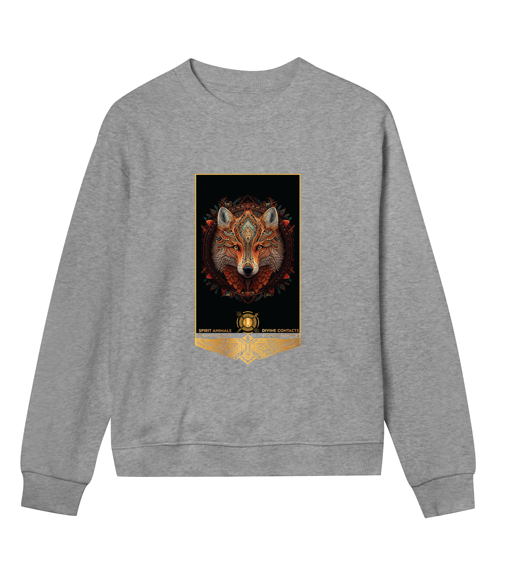 Fox Spirit Animal Women's Regular Sweatshirt
