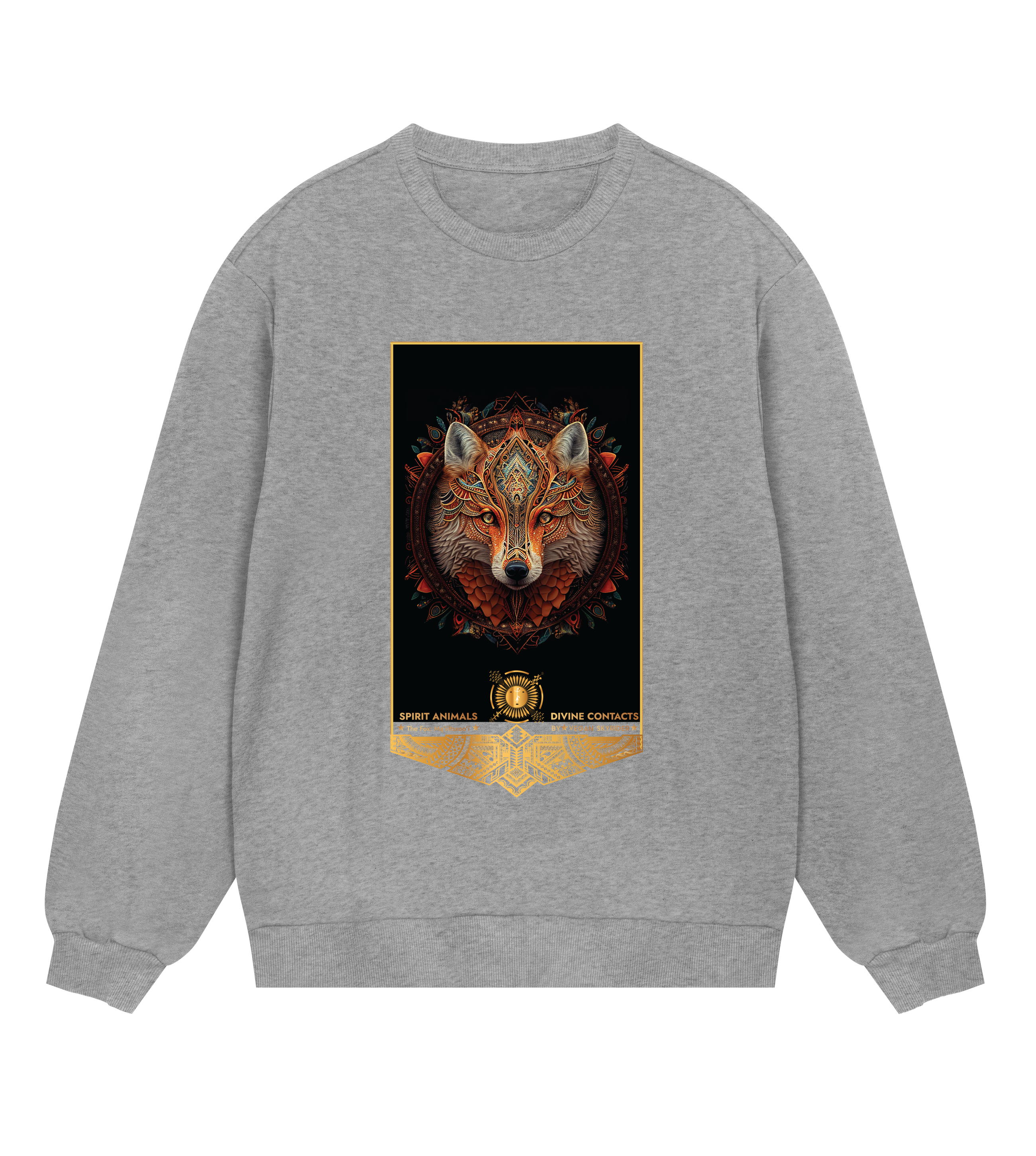 Fox Spirit Animal Mens Sweatshirt