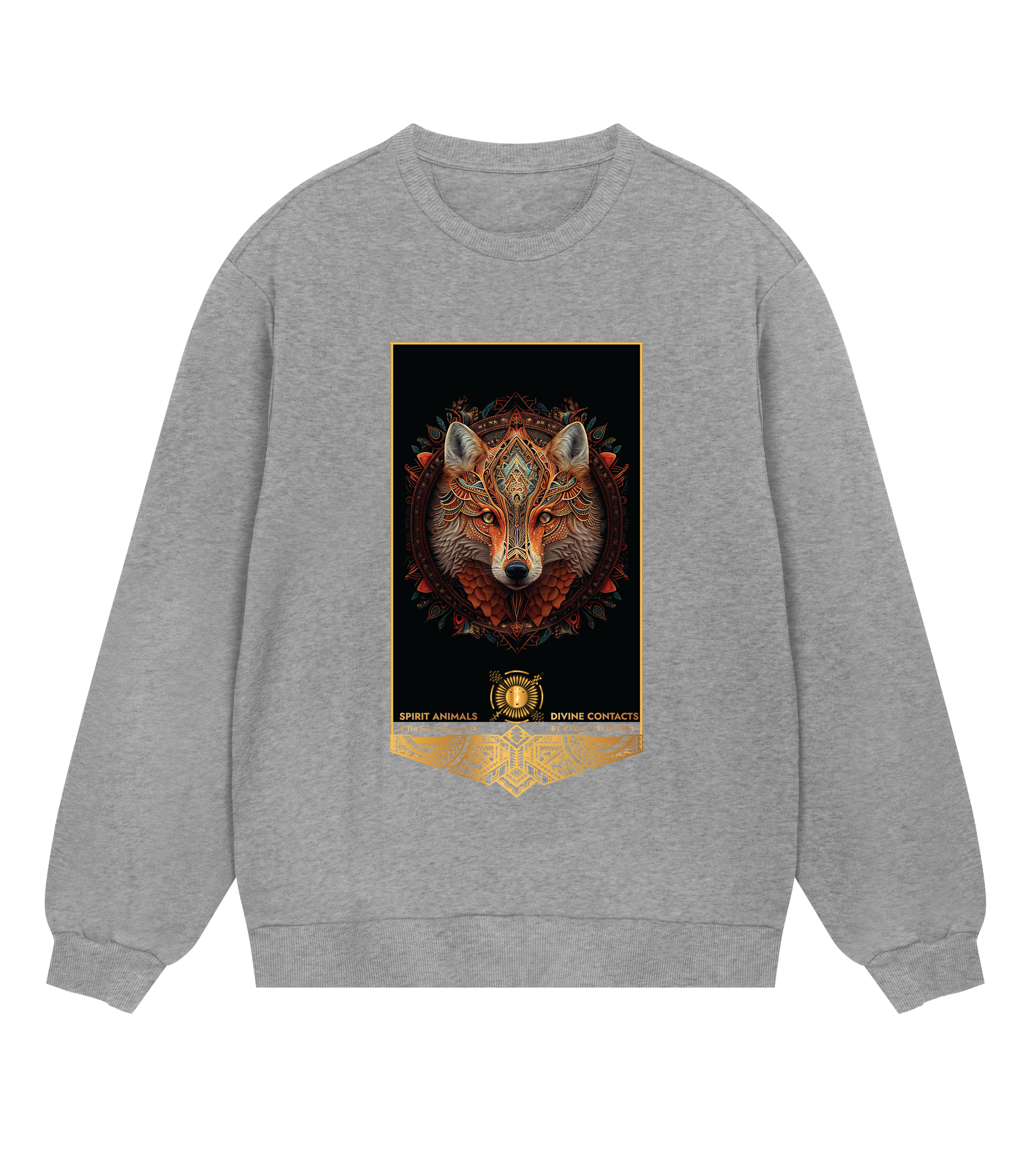 Fox Spirit Animal Mens Sweatshirt