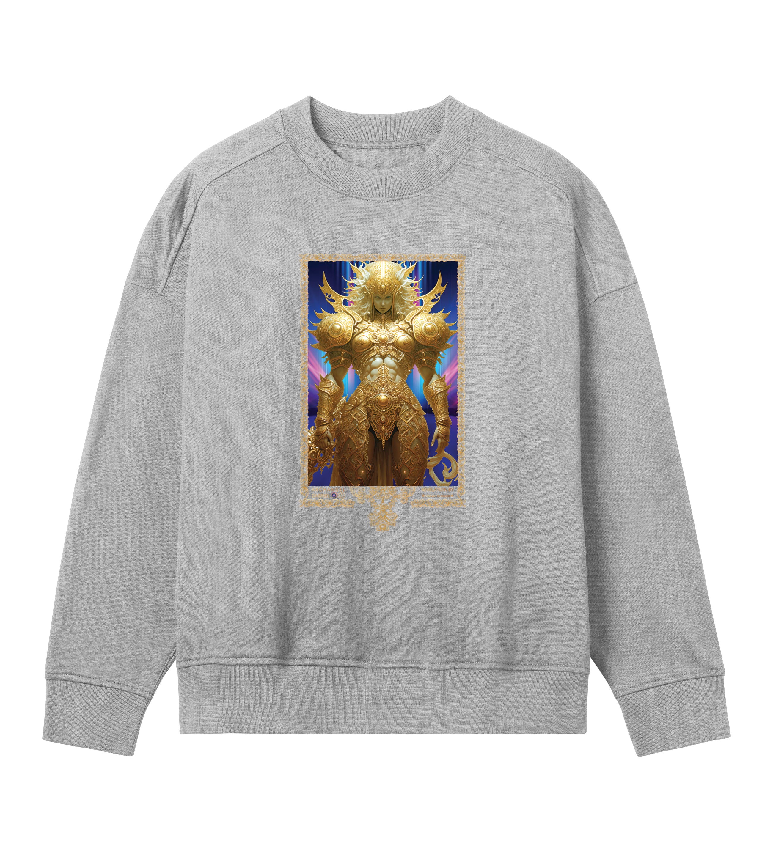 Archangel Gabriel Womens Oversized Sweatshirt