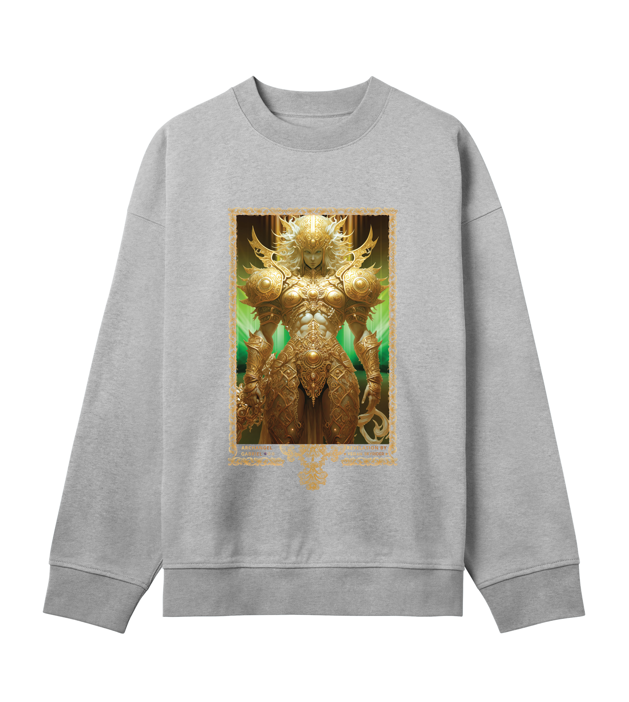Archangel Gabriel Mens Boxy Sweatshirt V.2
