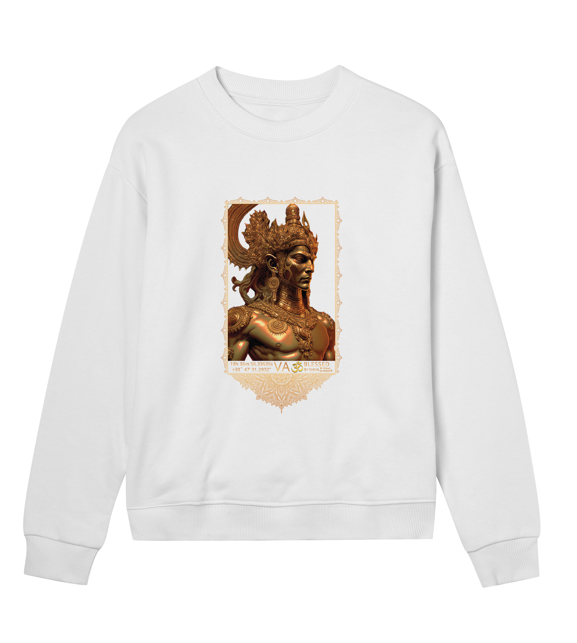 Shiva Celestial Womans Regular Sweatshirt
