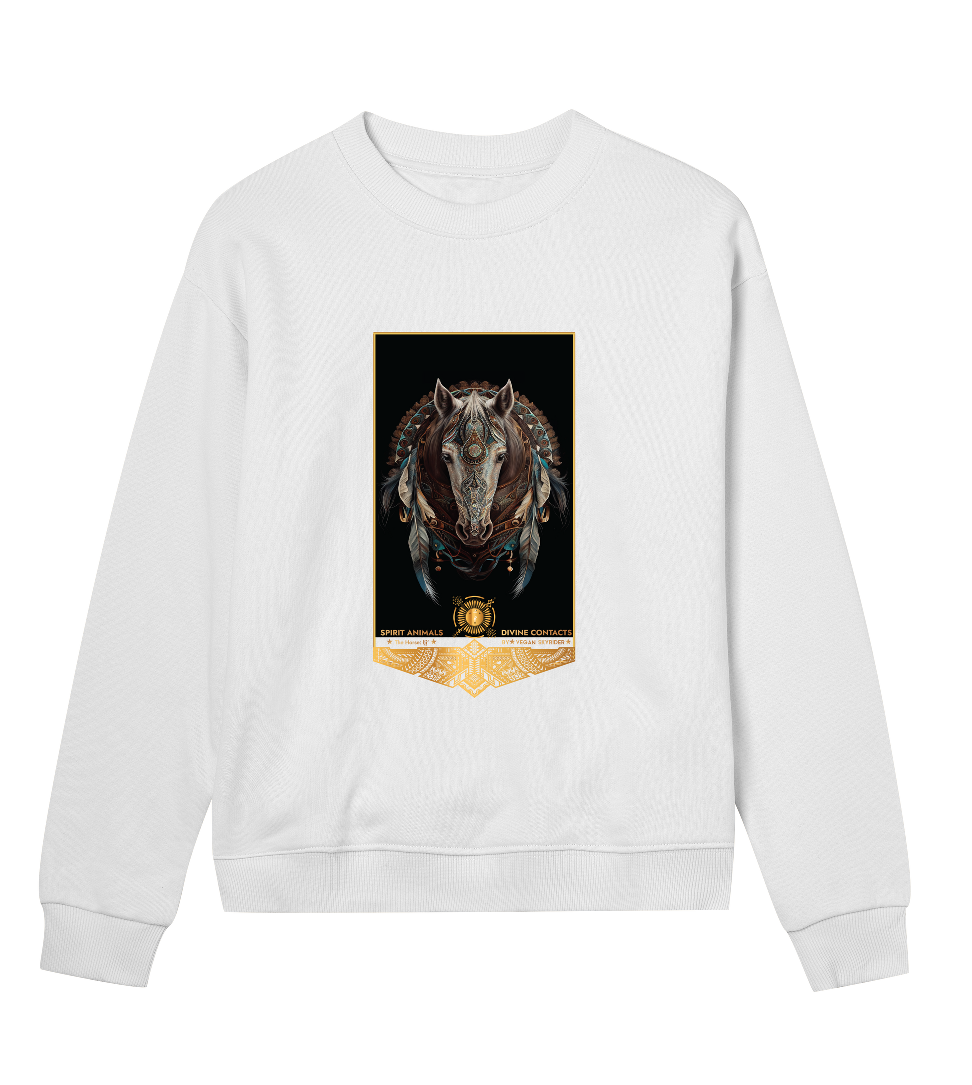 Horse Spirit Animal Woman's Regular Sweatshirt