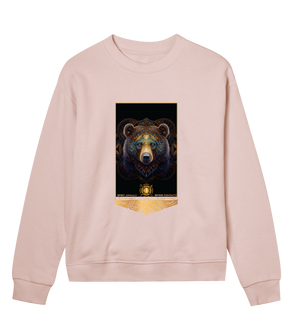 Bear Spirit Animal Womens Regular Sweatshirt