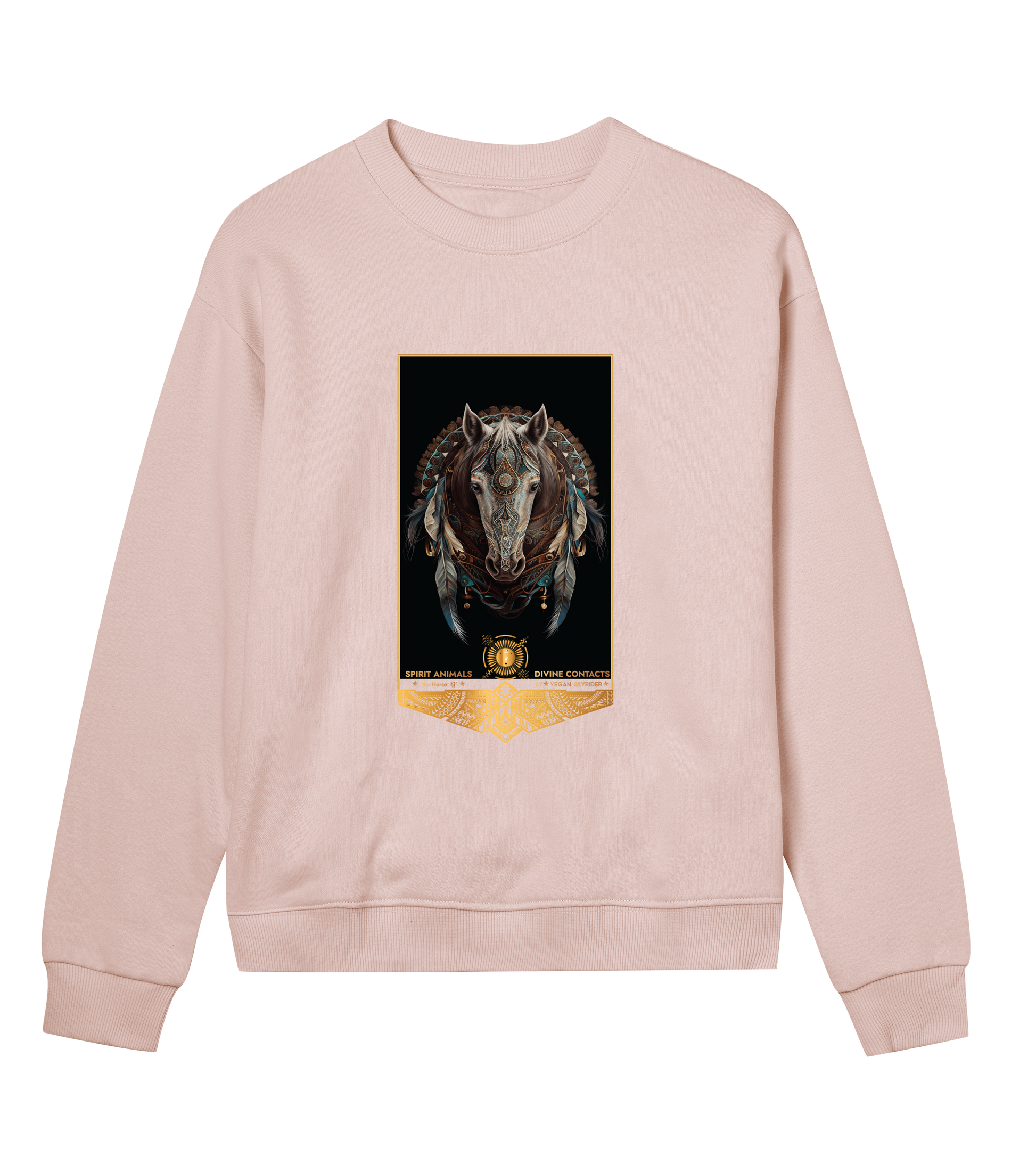 Horse Spirit Animal Woman's Regular Sweatshirt