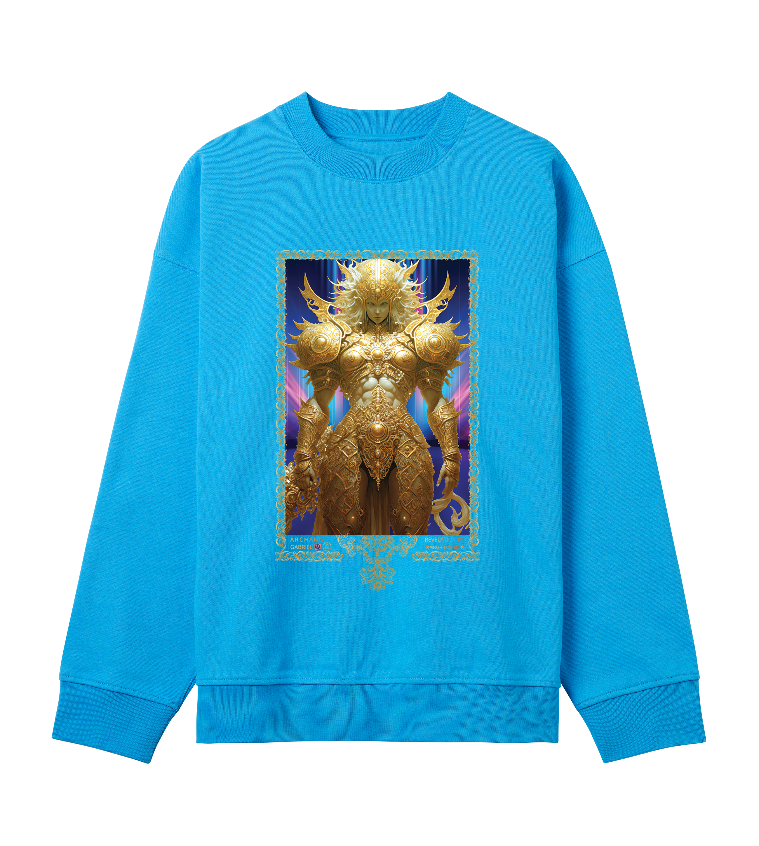 Archangel Gabriel Mens Boxy Sweatshirt