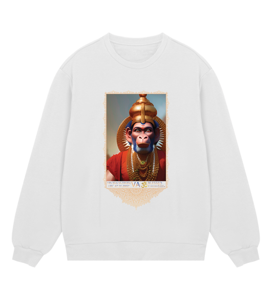 Hanuman Celestial Mens Regular Sweatshirt