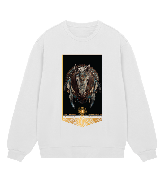 Spirit Animal Horse Mens Sweatshirt