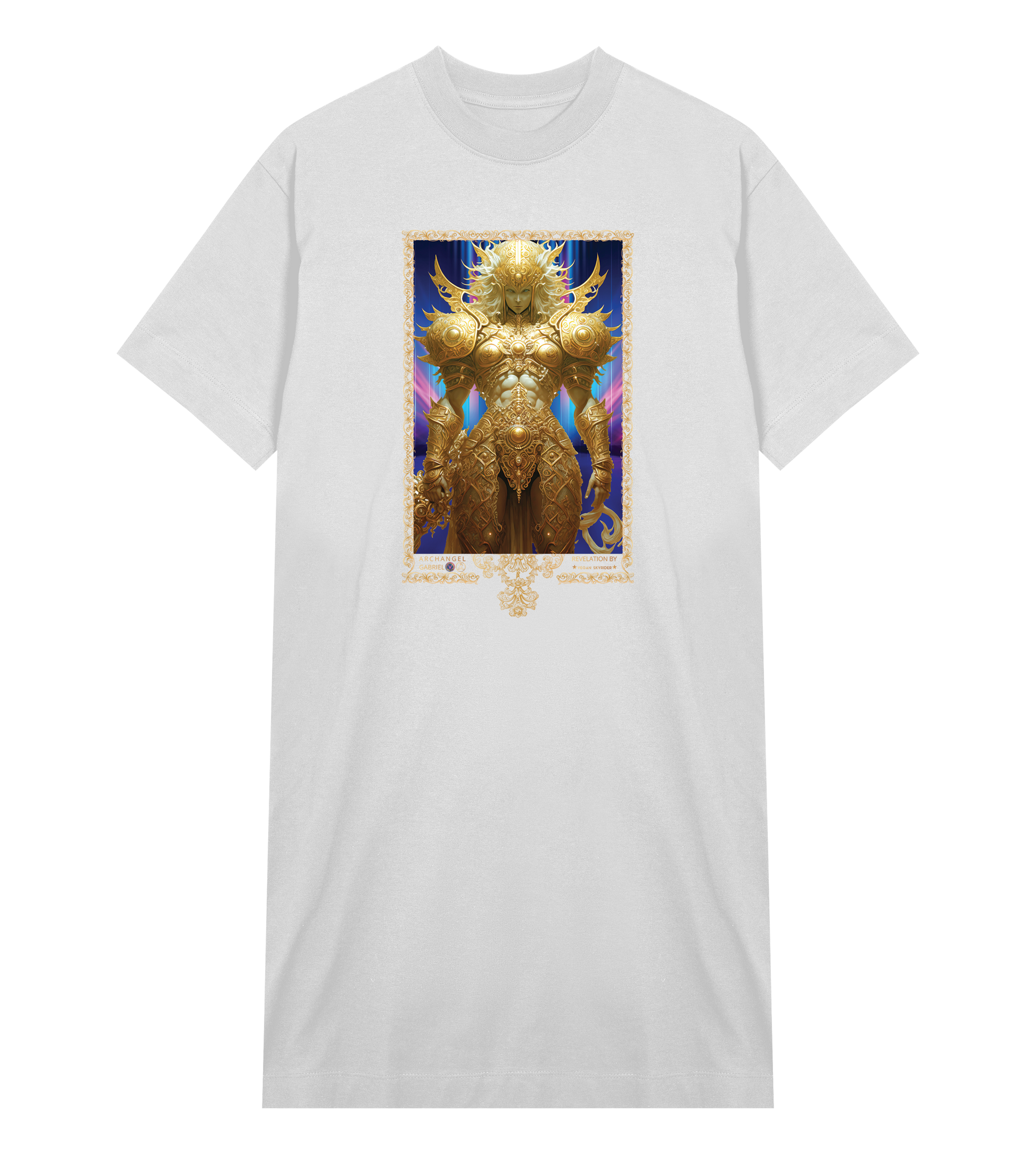 Archangel Gabriel Womens T shirt Dress