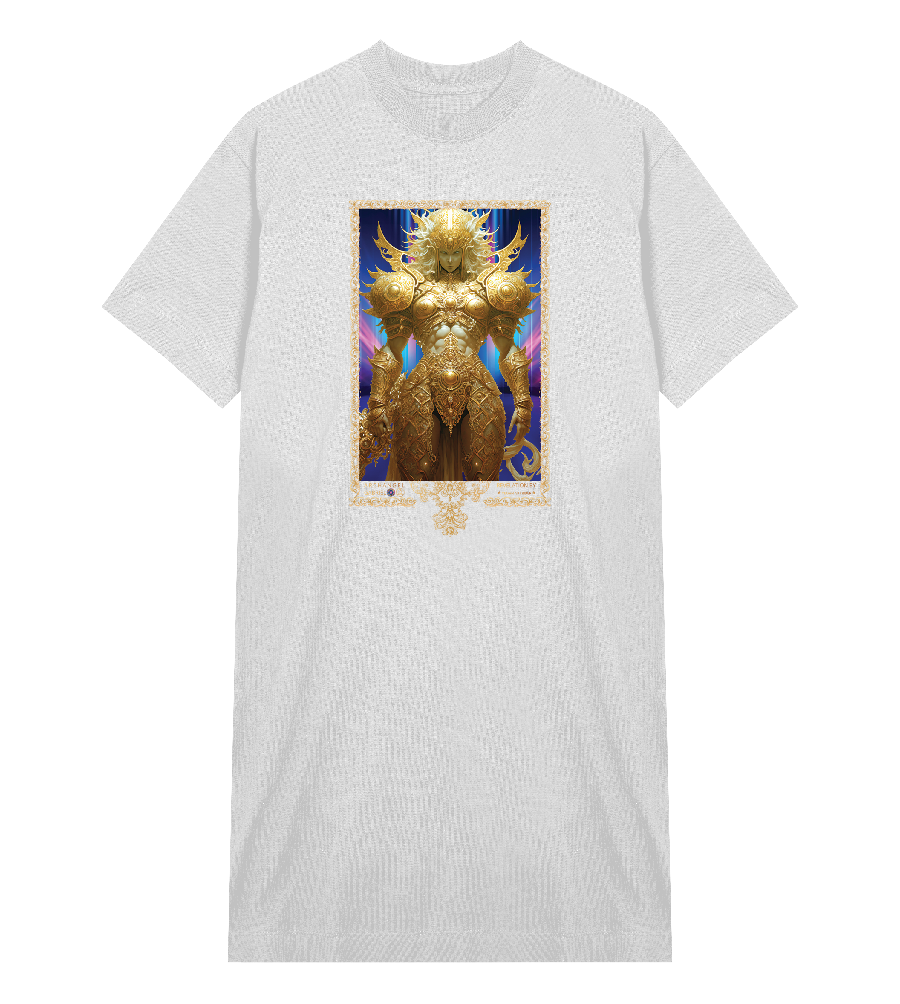 Archangel Gabriel Womens T shirt Dress