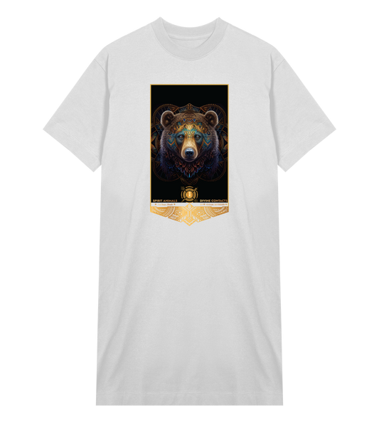 Bear Spirit Animal Woman's T-shirt Dress