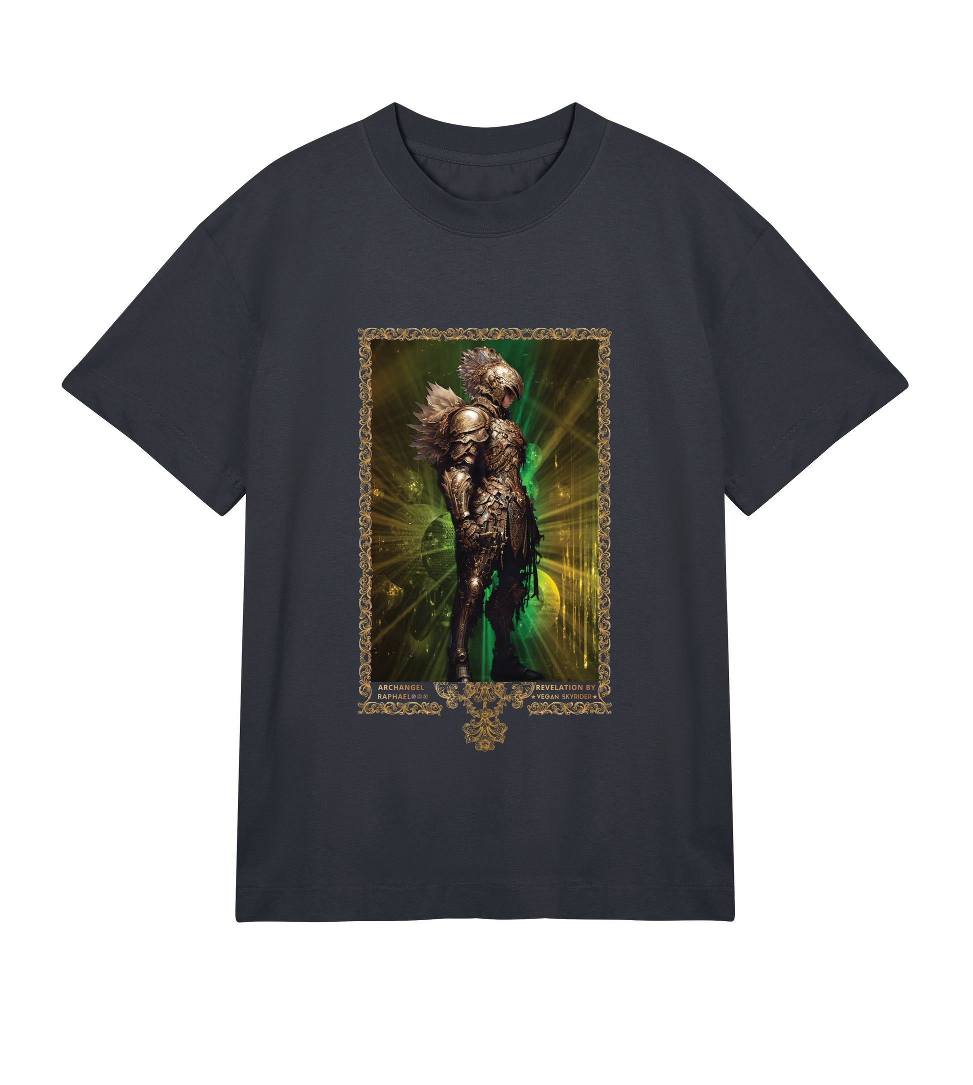 Archangel Raphael Mens Boxy T-Shirt V.2