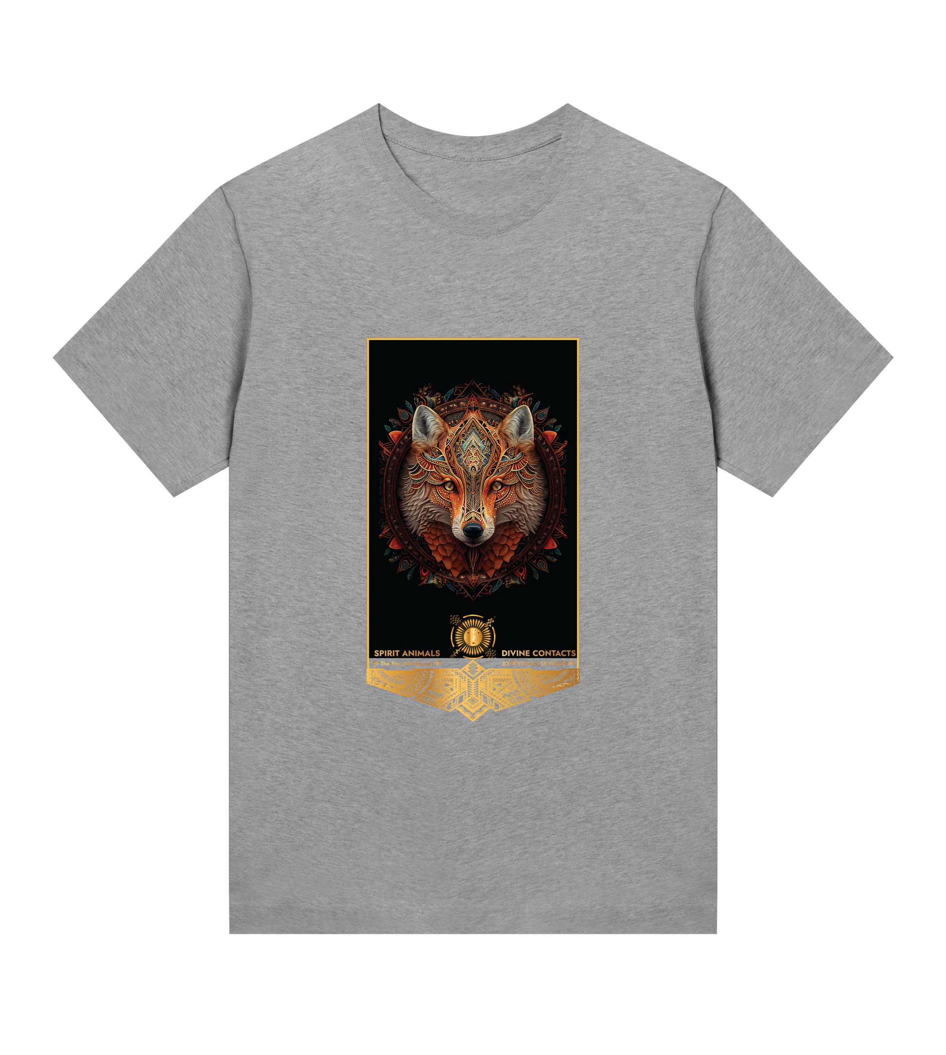 Fox Spirit Animal Womans Regular T-shirt