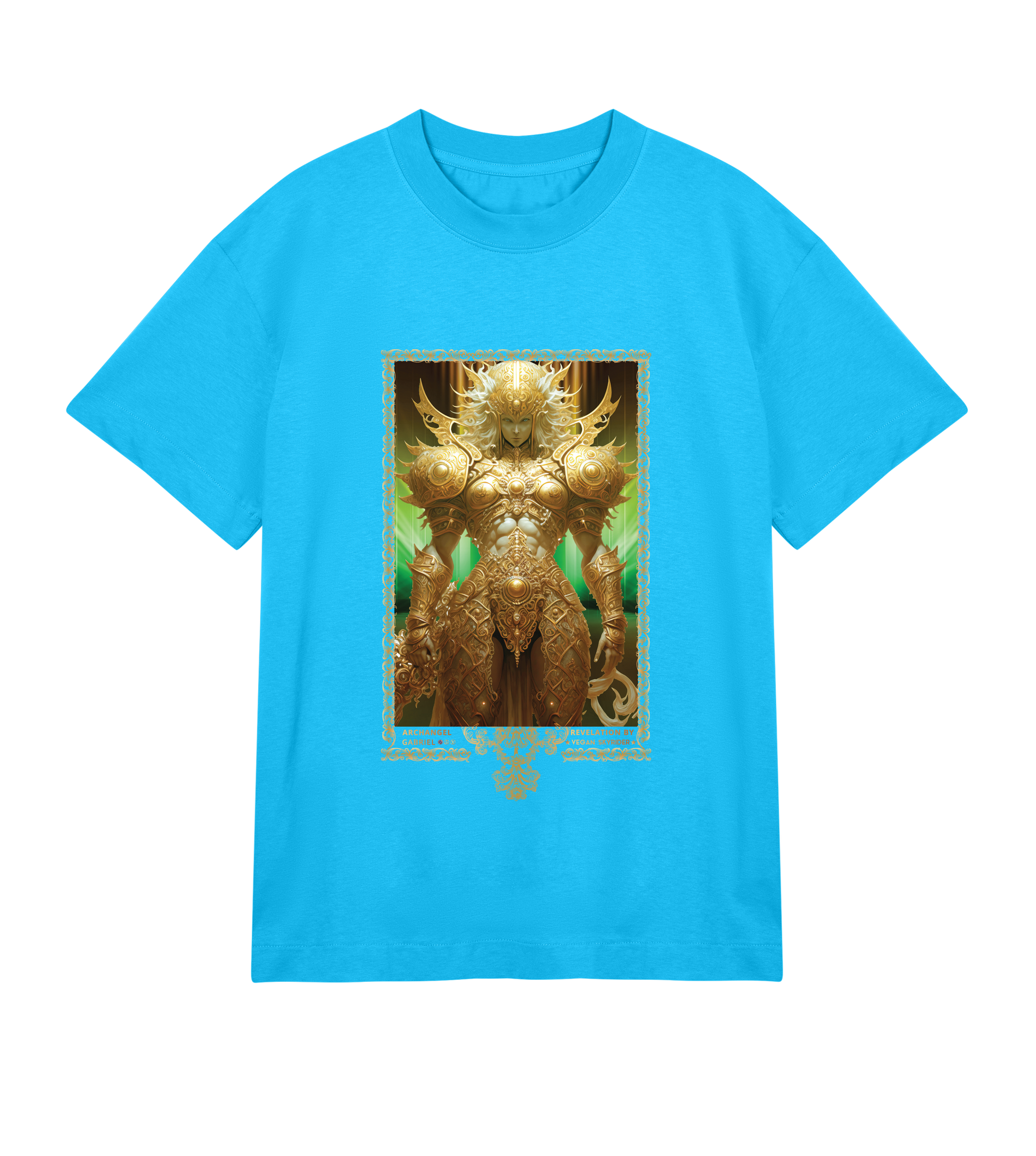 Archangel Gabriel Mens Boxy T-Shirt V.2