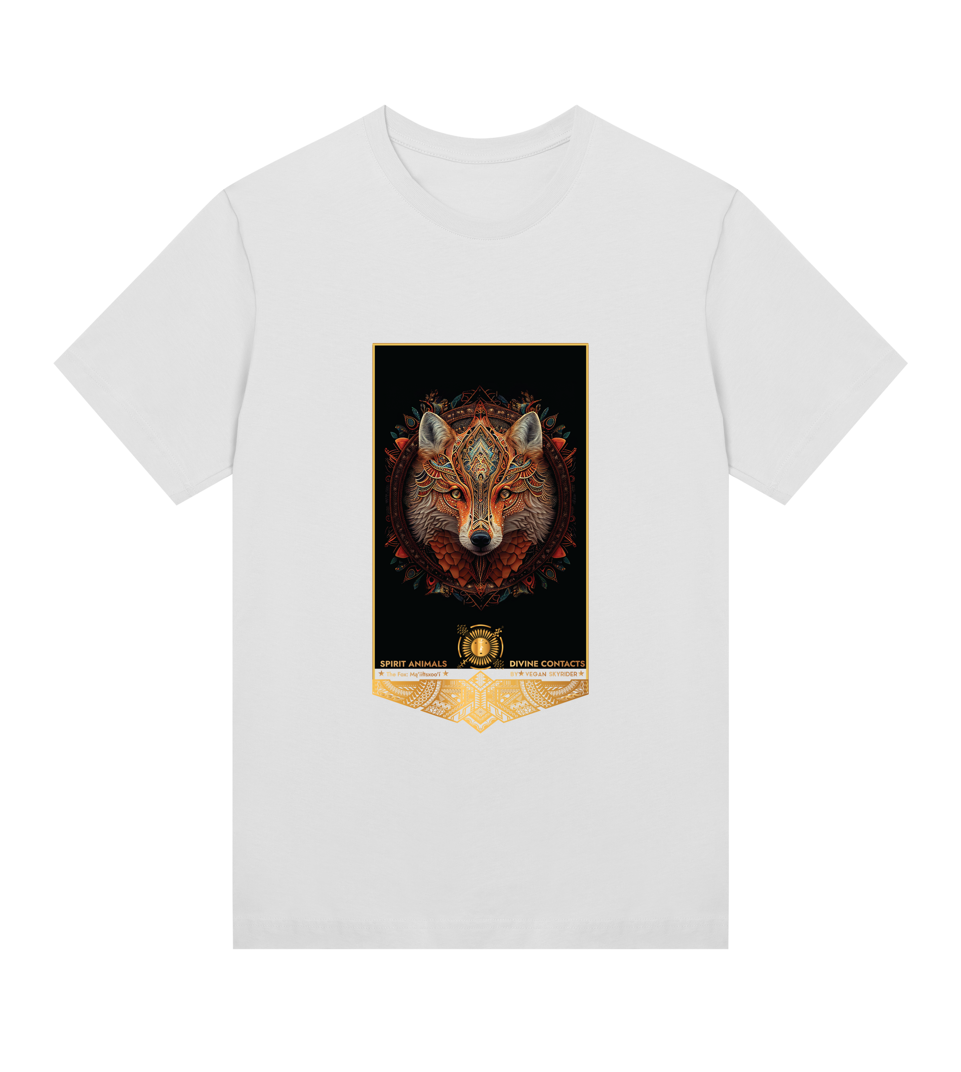 Fox Spirit Animal Womans Regular T-shirt